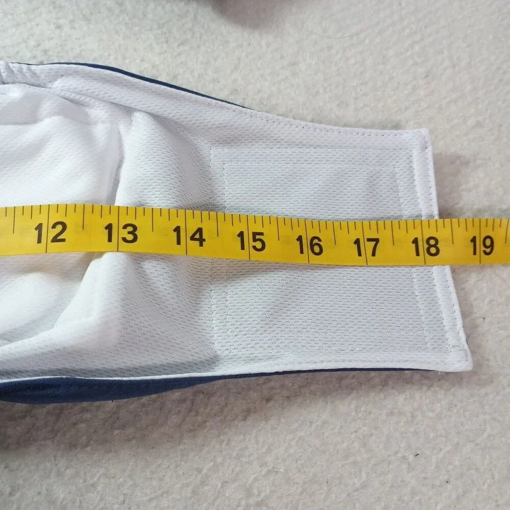 Dog Belly Bands Male Diaper Wrap Lot 2 Medium Washable PetSoft Diapers Space/Blu